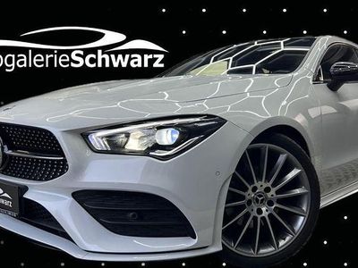 Weiß Gebraucht 2021 Mercedes CLA200 Shooting Brake AMG Kombi | 29.590 € (Fairer Preis)