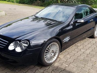 Usata Mercedes SL350 245 CV (180 kW) 2004 Nero Cabrio