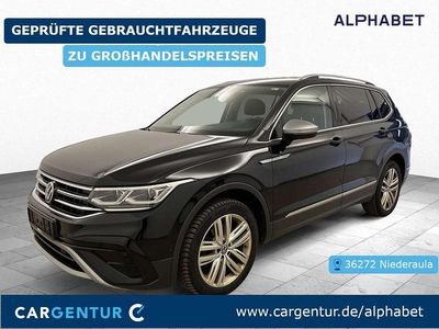 Gebraucht VW Tiguan Allspace Elegance 200 PS (147 kW) 2022 Deep black perleffekt SUV