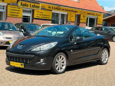 Gebraucht Peugeot 207 CC Roland Garros 120 PS (88 kW) 2010 Schwarz Cabrio