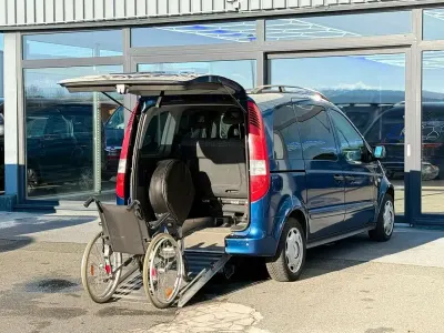 Gebraucht Mercedes Vaneo 125 PS (91 kW) 2002 Blau Van / Kleinbus