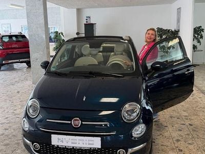 Usata Fiat 500C 69 CV (50 kW) 2021 Blu Cabrio