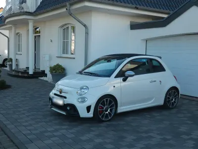 Używany Abarth 595 165 KM (121 kW) 2021 Biały Kabriolet