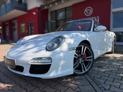 Gebraucht Porsche 911 Carrera 4S Cabriolet Chrono 385 PS (283 kW) 2011 Weiß Cabrio