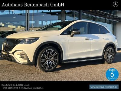 Manufaktur diamantweiß bright Gebraucht 2024 Mercedes EQE350 AMG SUV | 66.999 € (Teuer)