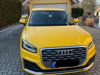 Gebraucht Audi Q2 S-Line 116 PS (85 kW) 2017 Gelb SUV