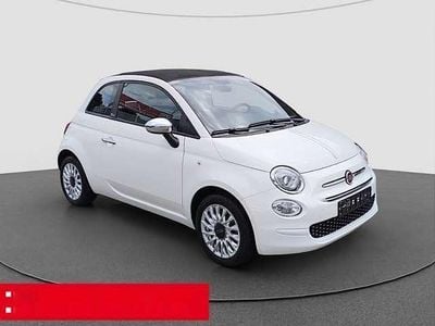 Weiß Gebraucht 2020 Fiat 500C Lounge Cabrio | 12.620 € (Fairer Preis)