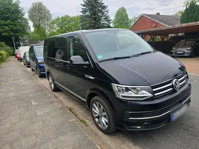 Brugt VW T6 Highline 204 HK (150 kW) 2017 Sort Van
