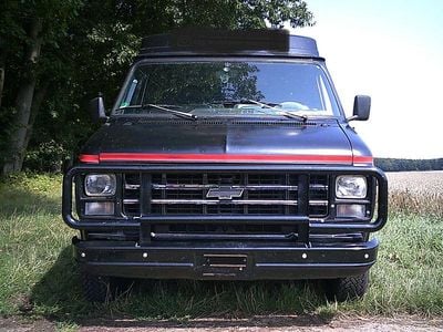 Gebraucht GMC Vandura 165 PS (121 kW) 1979 Schwarz Van / Kleinbus