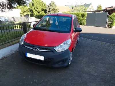 Brugt Hyundai i10 Classic 69 HK (50 kW) 2011 Rød Hatchback