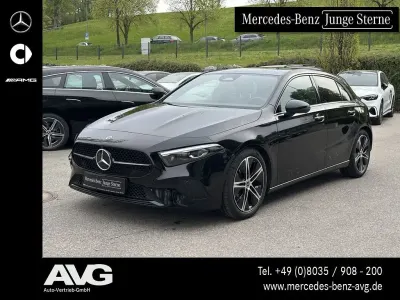 Gebraucht Mercedes A200 Progressive 150 PS (110 kW) 2024 Unilack nachtschwarz Limousine