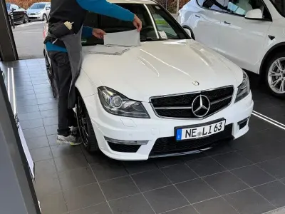 Usata Mercedes C63 AMG AMG 457 CV (336 kW) 2013 Bianco Station wagon