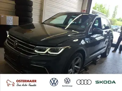 Gebraucht VW Tiguan R-line 150 PS (110 kW) 2021 Grau SUV