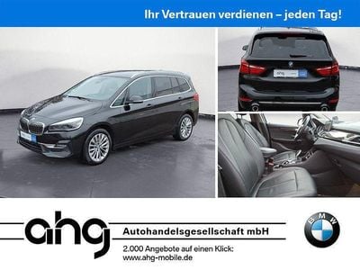 Gebraucht BMW 218 Gran Tourer Luxury Line 150 PS (110 kW) 2021 Schwarz Van / Kleinbus