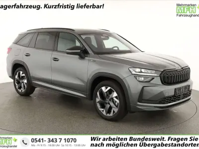 Neu Skoda Kodiaq SportLine 150 PS (110 kW) 2025 Graphite grau metallic SUV