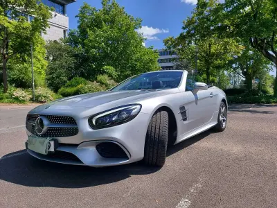 Gebraucht Mercedes SL500 455 PS (334 kW) 2020 Silber Cabrio