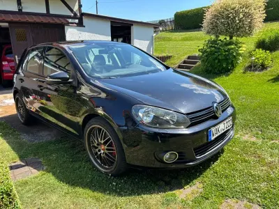 Gebraucht VW Golf VI Highline 140 PS (102 kW) 2009 Schwarz Kleinwagen