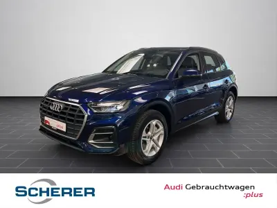 Gebraucht Audi Q5 Sport 299 PS (219 kW) 2023 Navarrablau metallic SUV