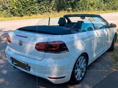 Gebraucht VW Golf Cabriolet 105 PS (77 kW) 2012 Weiß Cabrio