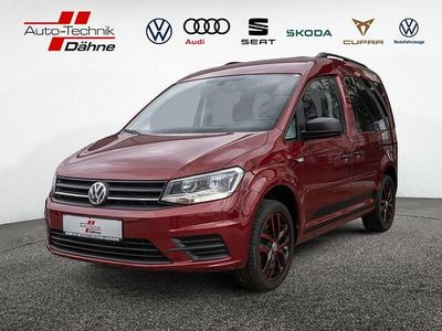 Gebraucht VW Caddy Trendline 150 PS (110 kW) 2017 Rot Van / Kleinbus