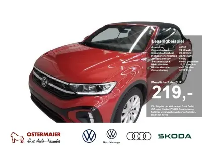 Gebraucht VW T-Roc Cabriolet Style 150 PS (110 kW) 2025 Rot Cabrio