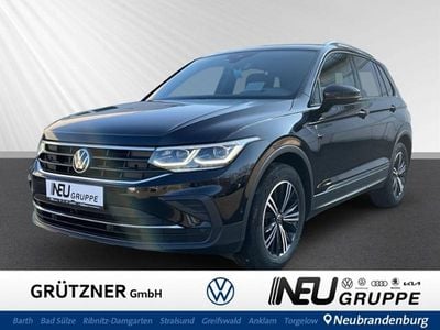 Gebraucht VW Tiguan United 150 PS (110 kW) 2021 Schwarz SUV