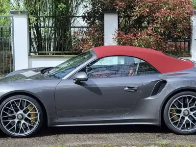 Gebraucht Porsche 911 Turbo S Cabriolet 560 PS (411 kW) 2015 Grau Cabrio
