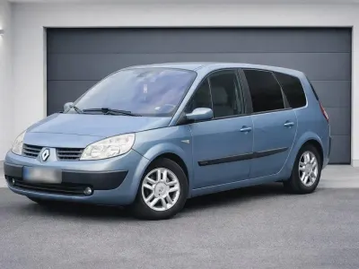 Gebraucht Renault Scénic II 130 PS (95 kW) 2007 Blau Van / Kleinbus