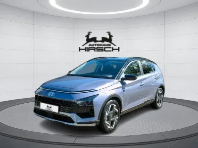 Neu Hyundai Bayon Prime 101 PS (74 kW) 2025 Meta blue / phantom black SUV