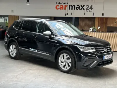 Gebraucht VW Tiguan Allspace Life 150 PS (110 kW) 2022 Schwarz SUV