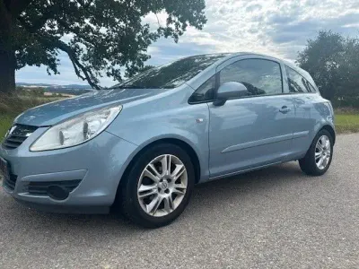 Gebraucht Opel Corsa Edition 60 PS (44 kW) 2007 Blau Kleinwagen