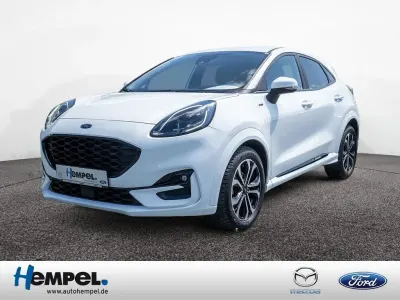 Gebraucht Ford Puma ST-Line 125 PS (91 kW) 2021 Weiß SUV
