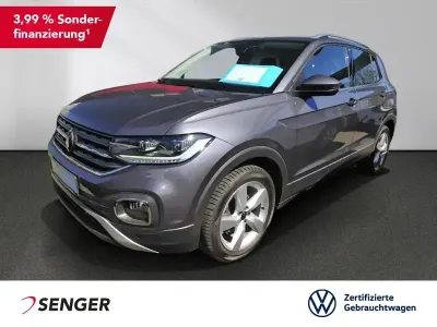 Brugt VW T-Cross Style 110 HK (80 kW) 2022 Grå SUV