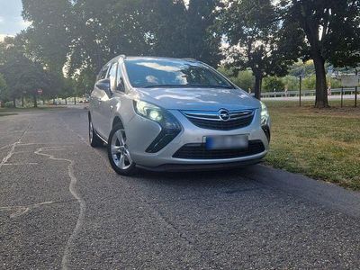 Gebraucht Opel Zafira Tourer Style 136 PS (100 kW) 2014 Silber Van / Kleinbus