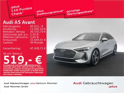 Gebraucht Audi A5 Ambiente 204 PS (150 kW) 2025 Florettsilber metallic Kombi