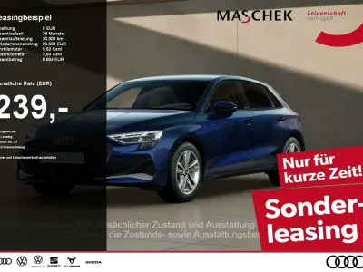 Gebraucht Audi A3 Advanced Plus 150 PS (110 kW) 2025 Navarrablau metallic Limousine