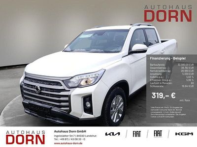 Neu Ssangyong (KGM) Musso Quartz 203 PS (149 kW) 2025 Grand white SUV