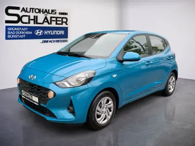 Usata Hyundai i10 Select 67 CV (49 kW) 2022 Blu Utilitaria