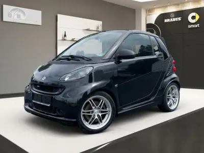 Gebraucht Smart ForTwo Cabrio Brabus Xclusive 102 PS (75 kW) 2011 Schwarz Cabrio