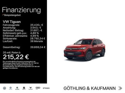 Gebraucht VW Tiguan Goal 150 PS (110 kW) 2025 Persimmon red metallic SUV