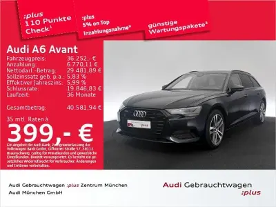 Gebraucht Audi A6 Premium 204 PS (150 kW) 2022 Blau Kombi