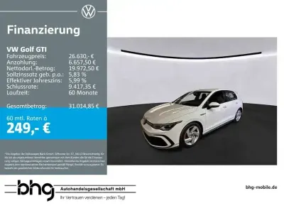 Gebraucht VW Golf VIII GTI 245 PS (180 kW) 2024 Weiß Limousine