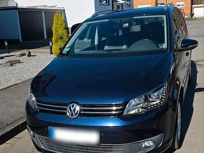 Gebraucht VW Touran Life 140 PS (102 kW) 2013 Blau Van / Kleinbus