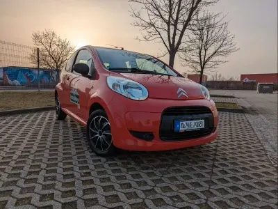 Gebraucht Citroën C1 Advance 68 PS (50 kW) 2009 Rot Kleinwagen
