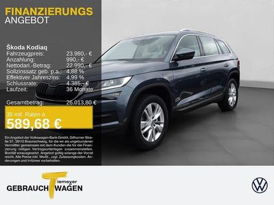 Grau Gebraucht 2019 Skoda Kodiaq Style SUV | 23.980 € (Fairer Preis)