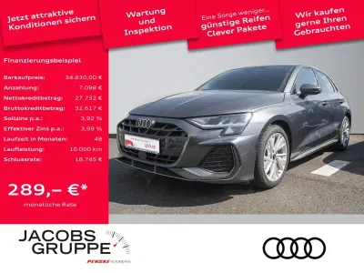 Brugt Audi A3 S-Line 150 HK (110 kW) 2025 Grå Sedan