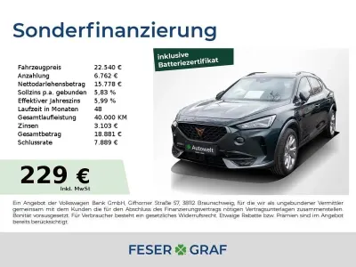 Używany Cupra Formentor 204 KM (150 kW) 2022 Zielony SUV