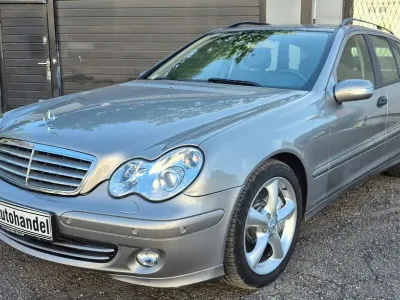 Używany Mercedes C230 204 KM (150 kW) 2007 Srebrny Kombi
