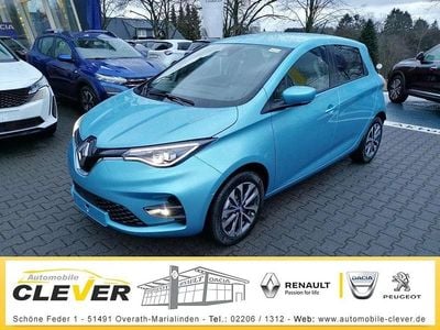 Blau Gebraucht 2021 Renault Zoe Intens Kleinwagen | 14.500 € (Fairer Preis)