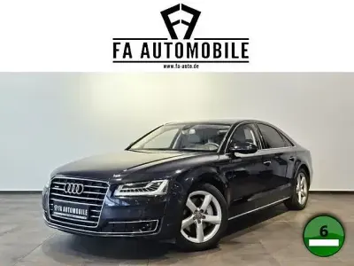 Brugt Audi A8 Design 258 HK (189 kW) 2014 Blå Sedan